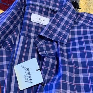 Eton dress shirt. NWT
